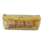 Bo�te a crayons rectangulaire a motif de biscuits, etui a crayons r�sistant a l'usure, pochette de papeterie ...