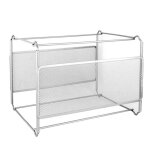 Bote a dossiers murale, bote a dossiers en maille mtallique, support pliable, bote de rangement pour ...