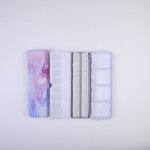 Boîte en fer blanc pour aquarelle, diviseur de palette en fer, huile etoilée, peinture acrylique vide, ... Boîte en fer blanc pour aquarelle, diviseur de palette en fer, huile etoilée, peinture acrylique vide, ...