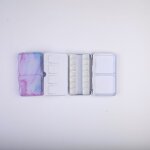 Boîte en fer blanc pour aquarelle, diviseur de palette en fer, huile etoilée, peinture acrylique vide, ... Boîte en fer blanc pour aquarelle, diviseur de palette en fer, huile etoilée, peinture acrylique vide, ...
