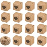 Boite kraft cadeau 50 pièces petite boite cadeau boite chocolat vide boite coeur carton boite cadeau ... Boite kraft cadeau 50 pièces petite boite cadeau boite chocolat vide boite coeur carton boite cadeau ...