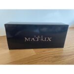 Bo�te a lunettes - the matrix - noir brillant - dimensions 17, 3x7, 5x4, 5 cm - poids 26 g - neuve