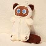 Boîte à mouchoirs en forme de chaton, jouet en peluche, poupée, chat noir, trousse à crayons, sac de ... Boîte à mouchoirs en forme de chaton, jouet en peluche, poupée, chat noir, trousse à crayons, sac de ...