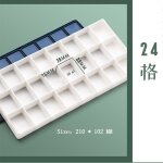 Bo�te a peinture artistique 24 / 36 / 48, grille de couverture souple scell�e, stockage de peinture a ...