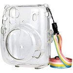 Boîte de rangement et boîtier de rangement, pour polaroid instax mini11, transparente, etui en cristal, ... Boîte de rangement et boîtier de rangement, pour polaroid instax mini11, transparente, etui en cristal, ...