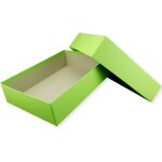 Bote de rangement et de cadeau de qualit suprieure - 1 pice - format a4 - vert clair (vert) - 302 ...