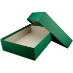 Bote de rangement et de cadeau de qualit suprieure - 1 pice - format a4 - vert fonc (vert) - 302 ...