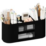 Bote de rangement pour porte - stylos, organiseur de bureau 10 compartiments grande capacit, tiroir ...