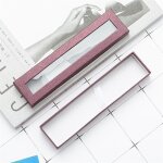Bote a stylos a fentre transparente, emballage en papier, etuis a crayons, cadeau de bijoux, 10 pices ...