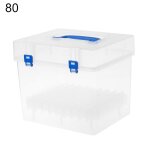 Botes transparentes avec plateau de rangement de stylos marqueurs, organisation de bureau, de maison, ...