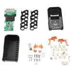 Bo�tier de batterie li - ion pour aeg ridgid 18v, 3, 0 ah, 9, 0 ah, indicateur led de circuit imprim� ...