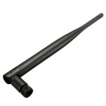 Booster d'antenne wifi omnidirectionnel, 2. 4ghz, 5dbi, rp - sma wlan pour modem routeur