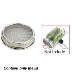 Pour la bouche large fournitures pour la maison pot de germination kit de couvercle en acier inoxydable ... Pour la bouche large fournitures pour la maison pot de germination kit de couvercle en acier inoxydable ...