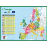 Bouchut sous - main carton rigide carte europe politique 40, 5 x 55 cm Bouchut sous - main carton rigide carte europe politique 40, 5 x 55 cm