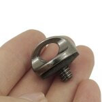 Boucle de sécurité pour appareil photo, 1 pièce, accessoires pour sangle d'épaule, métal, vis de sécurité ... Boucle de sécurité pour appareil photo, 1 pièce, accessoires pour sangle d'épaule, métal, vis de sécurité ...