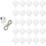 Boules de chocolat pour bouquets de bonbons ¿ plastique durable, id�e cadeau diy, taille 3, 5 cm, parfaites ...