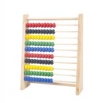 Boulier en bois pour enfants de 3 a 6 ans, jouets educatifs, pour l'apprentissage des math�matiques, ...