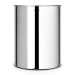 Brabantia corbeille a papier 15 litres - brilliant steel