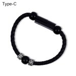 Bracelet tressé en faux cuir unisexe, micro usb type - c, câble de chargement, synchronisation des données, ... Bracelet tressé en faux cuir unisexe, micro usb type - c, câble de chargement, synchronisation des données, ...