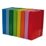 Brefiocart new color - chemise a 3 rabats - 100 mm - 250 x 350 mm - bleu