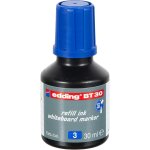 Bt 30 recharge d'encre marqueurs pour tableaux blancs - bleu - 30 ml - syst�me de compte - gouttes, id�al ...