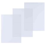 Bte de 100 plats de couverture pour reliure a3 pvc 0, 30 mm transparent Bte de 100 plats de couverture pour reliure a3 pvc 0, 30 mm transparent