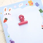 Bulldog petits clips, 50pcs m�tal bulldog binder clips, 22mm trombones de bouledogue, noir charni�re ...