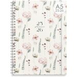 Burde senator a5 story fleur 2025 / 2026, agenda a5 a spirales ¿ organiseur compact & elgant, planning ...