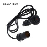 C1fb 9. 84 / 16. 4ft 12v 24v allume - cigare de voiture, cble d'extension de chargeur avec interrupteur ...