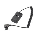 C�ble adaptateur d'alimentation pour connecteur d - tap vers batterie factice np - f pour sony np f550 ...