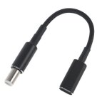 Cble d'alimentation 100w pd usb type - c femelle, entre a 90 degrs dc 7. 4x0. 6mm, chargeur d'alimentation ...