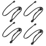 Cble d'alimentation modulaire, 4x pci - e double 8 broches a 8 broches (6 + 2 broches) pour corsair ...
