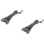 C�ble d'alimentation pci - e 8 broches vers double 8 broches (6 + 2 broches) modulaire pour corsair rm1000x ...