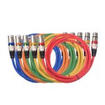 Câble audio 3 broches xlr mâle vers 1 xlr femelle m / f + tressé, câble audio blindé, 1 m / 3. 28ft 1. ... Câble audio 3 broches xlr mâle vers 1 xlr femelle m / f + tressé, câble audio blindé, 1 m / 3. 28ft 1. ...