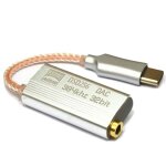 C�ble d'�couteur pour appareil ess, type de t�l�phone portable c a 3. 5mm d�codage dsd256 amplificateur ...