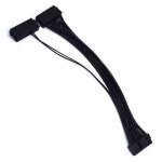 C�ble d'extension d'alimentation 24 broches, double psu, c�bles adaptateur pour ordinateur, pour mineur ...