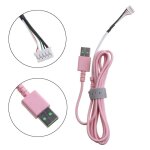 Cble de remplacement de souris de jeu filaire x3uf, accessoires de rparation compatibles avec razer ...