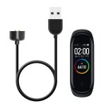 C�ble usb noir pour chargeur et donn�es, 1 pi�ce, compatible avec xiaomi mi band 6 / mi band 5 5 / 6