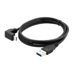 C�ble usb3. 1 de type c 3a a 90 degr�s pour recharge rapide, cordon de chargeur usb3. 1 pour t�l�phone ...