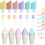 Cadeau anniversaire enfants invites, 18 pi�ces mini surligneur pour enfants, marqueurs et surligneurs, ...