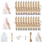 Cadeau collegue carte merci:20 sets cadeau stylo bille gravure et ange portecls pour collegues adieu ...