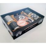 Caf gourmet, un moment de dgustation intense - coffret avec 4 tasses a expresso, 1 cuillre doseuse ...