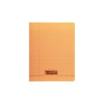 Cahier - 24x32(cm) - grands carreaux - 48 pages - couverture en polypro - sans spirale - clairefontaine ...