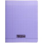 Cahier - 24x32(cm) - grands carreaux - 48 pages - couverture en polypro - sans spirale - clairefontaine ...