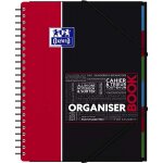 Cahier - a4 (21x29, 7cm) - grands carreaux - 160 pages - couverture en polypro - a spirale - oxford