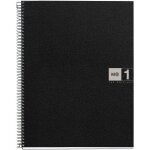 Cahier - a4 (21x29, 7cm) - petits carreaux - 80 pages - couverture en polypro noir - a spirale - miquelrius ... Cahier - a4 (21x29, 7cm) - petits carreaux - 80 pages - couverture en polypro noir - a spirale - miquelrius ...