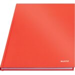 Cahier a4 carr, 160 pages, 80 feuilles de papier certifi fsc 80 g / m, couverture rigide rsistante ...