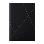 Cahier a5 de 96 feuilles de gomtrie bronzante, papeterie de planificateur de journal intime pour etudiant, ...