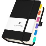Cahier a5 carreaux - 1 pice carnet de notes petit carreaux - 14x21cm cahier journal quadrill 100g / ...