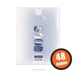 Cahier de dessin - 24x32(cm) - 48 pages - couverture en polypro - sans spirale - clairefontaine - calligraphe ...